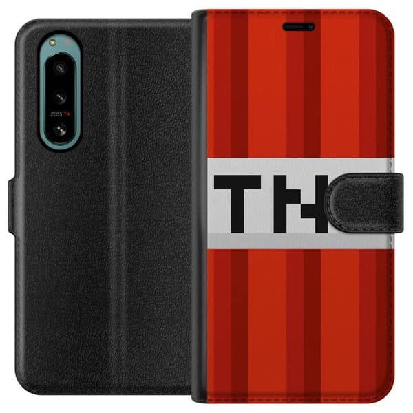 Sony Xperia 5 IV Lompakkokotelo Minecraft TNT