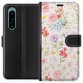 Miniatyrbilde 1 av 3: Sony Xperia 5 IV Lommeboketui Blomster