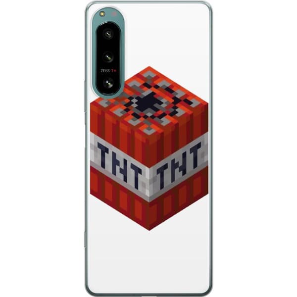 Sony Xperia 5 IV Gjennomsiktig deksel Minecraft TNT