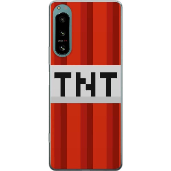 Sony Xperia 5 IV Läpinäkyvä kuori Minecraft TNT