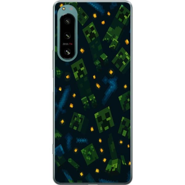Sony Xperia 5 IV Läpinäkyvä kuori Minecraft Dungeons Mob