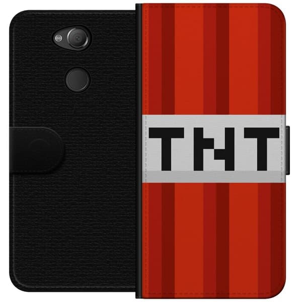 Sony Xperia XA2 Lompakkokotelo Minecraft TNT
