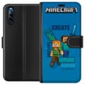 Miniatyrbillede 1 af 3: Sony Xperia L4 Tegnebogsetui Minecraft Huler
