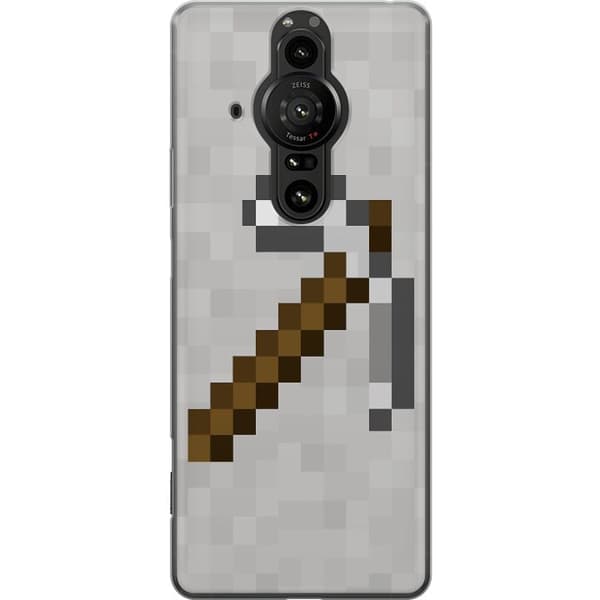 Sony Xperia Pro-I Gjennomsiktig deksel Minecraft Verktøy