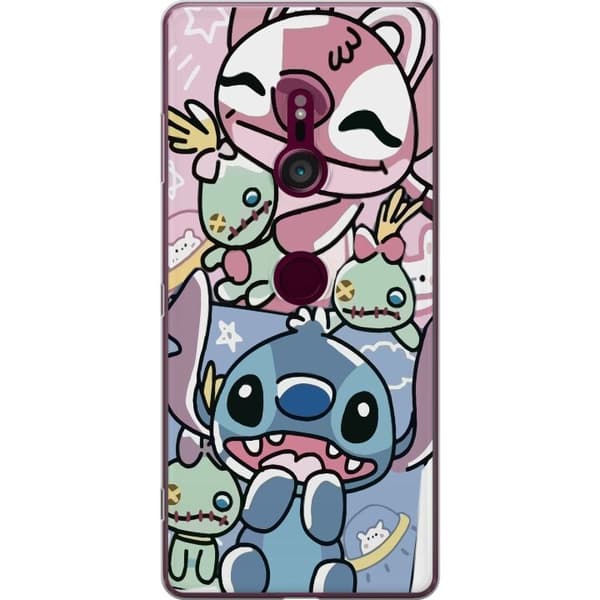 Sony Xperia XZ3 Genomskinligt Skal Stitch
