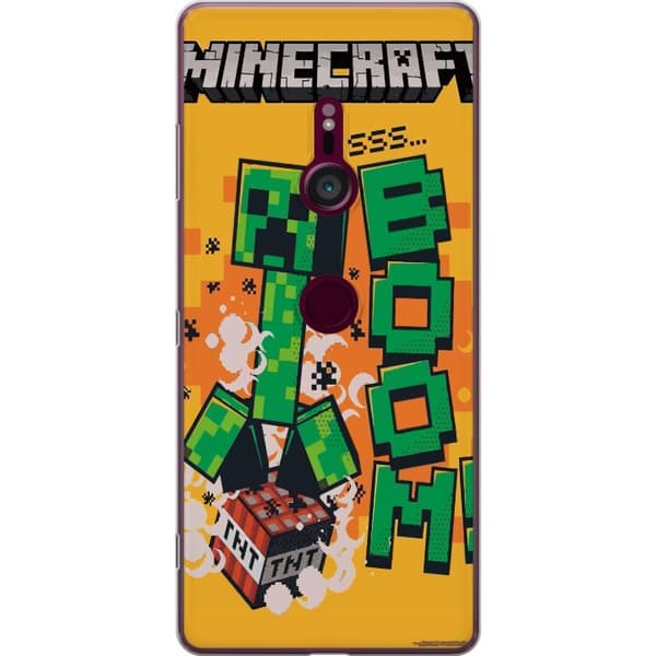 Sony Xperia XZ3 Genomskinligt Skal Minecraft Boom