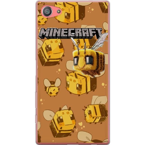 Sony Xperia Z5 Compact Gjennomsiktig deksel Minecraft Bi