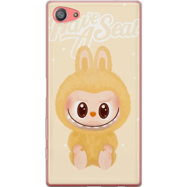 Sony Xperia Z5 Compact Läpinäkyvä kuori Pop mart labubu