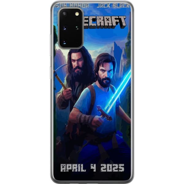 Samsung Galaxy S20+ Läpinäkyvä kuori Minecraft-elokuva