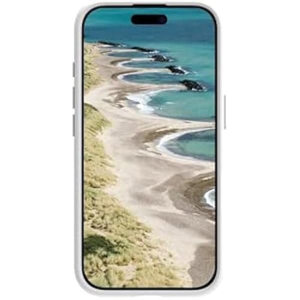 Coque - DBRAMANTE1928 - iPhone 16 ProMax - Läder - Vit - Kompatibel med MagSafe