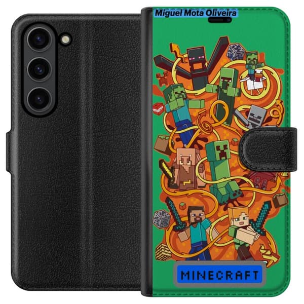 Samsung Galaxy S24 Tegnebogsetui Minecraft