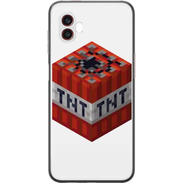 Samsung Galaxy Xcover6 Pro Gennemsigtig cover Minecraft TNT