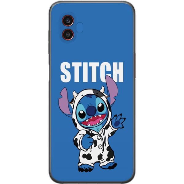 Samsung Galaxy Xcover6 Pro Genomskinligt Skal Stitch