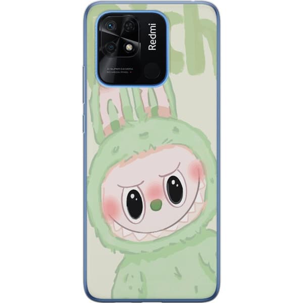 Xiaomi Redmi 10C Gjennomsiktig deksel Pop mart labubu
