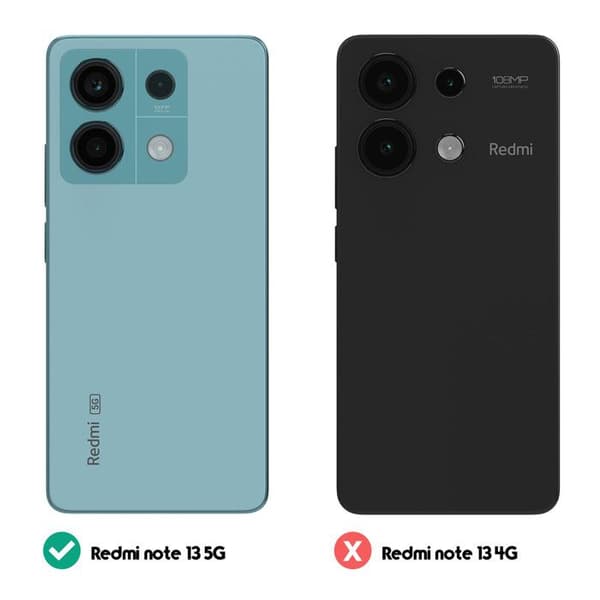 Coque för Xiaomi Redmi Note 13 5G Silikon Stöttålig Candy Serie Lavendel