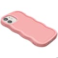 Miniatyrbild 4 av 5: Coque för iPhone 12 och 12 Pro Silikon Stötabsorberande serie Candy Rose