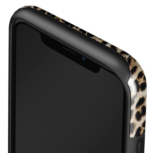 Fodral för iPhone 11 Elegant Mönster Spelare Burga Brun