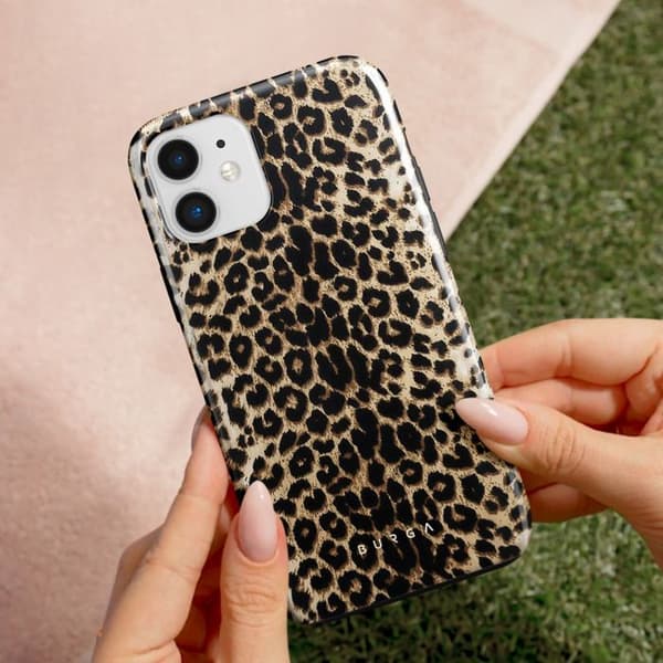 Fodral för iPhone 11 Elegant Mönster Spelare Burga Brun