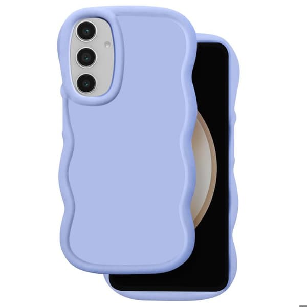 Coque för Samsung Galaxy S23 FE Silikon Stötsäker Candy Serie Lavendel