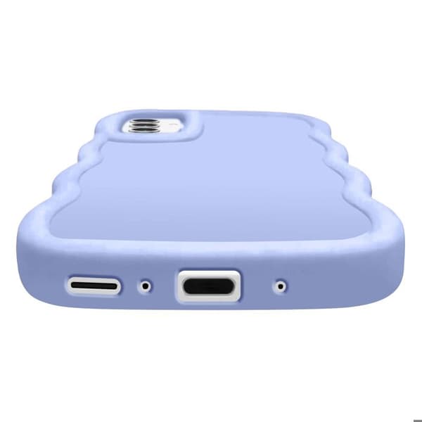 Coque för Samsung Galaxy S23 FE Silikon Stötsäker Candy Serie Lavendel