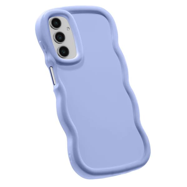 Coque för Samsung Galaxy S23 FE Silikon Stötsäker Candy Serie Lavendel