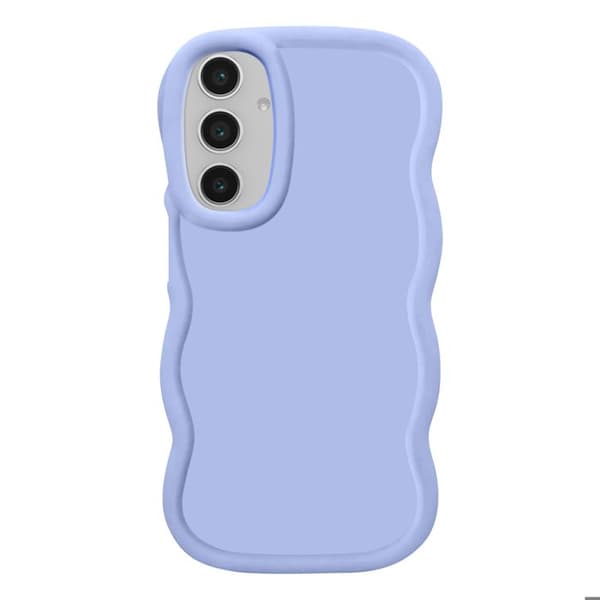 Coque för Samsung Galaxy S23 FE Silikon Stötsäker Candy Serie Lavendel