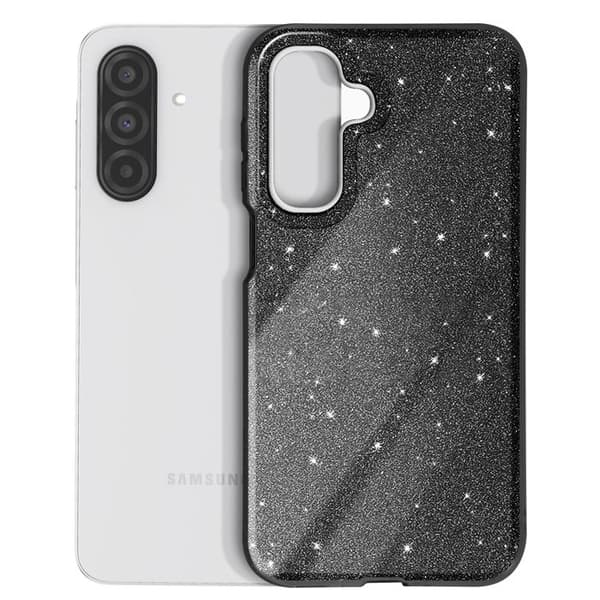 Glitter Skal för Samsung Galaxy A26 Stöttålig Glittrig Svart
