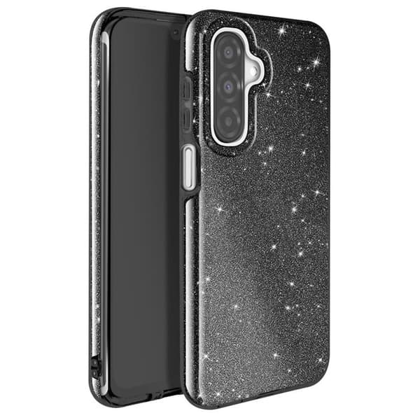 Glitter Skal för Samsung Galaxy A26 Stöttålig Glittrig Svart