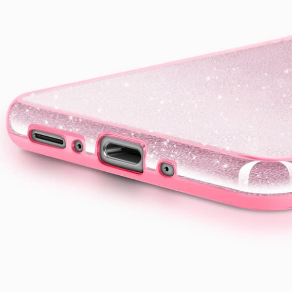 Glitterfodral för Samsung Galaxy A26 Stöttålig Glittrande Rose Poudré