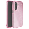 Miniatyrbild 4 av 5: Glitterfodral för Samsung Galaxy A26 Stöttålig Glittrande Rose Poudré