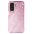 Miniatyrbild 2 av 5: Glitterfodral för Samsung Galaxy A26 Stöttålig Glittrande Rose Poudré