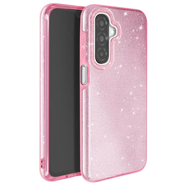 Glitterfodral för Samsung Galaxy A26 Stöttålig Glittrande Rose Poudré