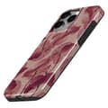 Miniatyrbild 2 av 5: Coque för iPhone 15 Pro Max Elegant Mönster Tender Kiss Burga Bordeaux