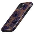 Miniatyrbild 2 av 5: Coque MagSafe för iPhone 15 Elegant Velvet Night Burga Mörklila