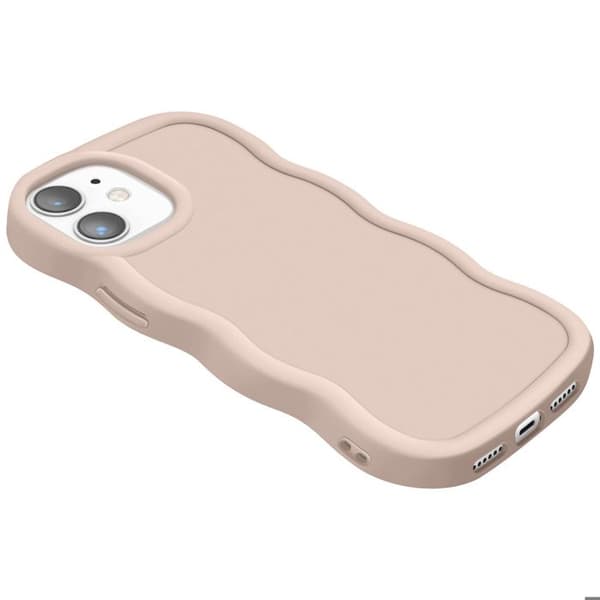 Coque för iPhone 11 Silikon Stöttålig serie Candy Beige