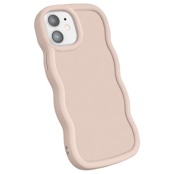 Coque för iPhone 11 Silikon Stöttålig serie Candy Beige