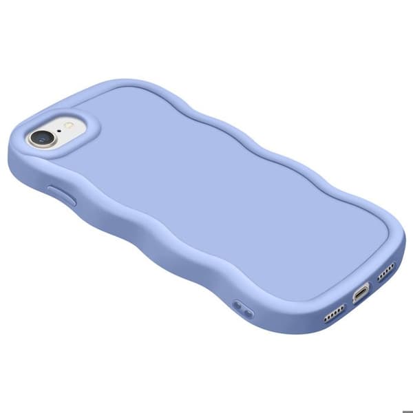 Silikonskydd för iPhone 7, 8, SE 2020 och SE 2022 Antichock Lavendel