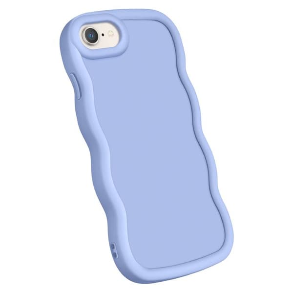 Silikonskydd för iPhone 7, 8, SE 2020 och SE 2022 Antichock Lavendel