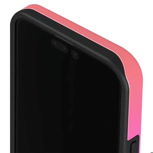 Coque MagSafe för iPhone 15 Pro Max Elegant Sunset Club Mönster Burga Flerfärgad