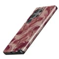 Miniatyrbild 2 av 5: Coque för Samsung Galaxy S24 Ultra Elegant Mönster Öm Kyss Burga Bordeaux