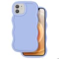 Miniatyrbild 3 av 5: Coque för iPhone 12 och 12 Pro Silikon Anti-stöt serie Candy Lavendel