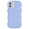 Miniatyrbild 1 av 5: Coque för iPhone 12 och 12 Pro Silikon Anti-stöt serie Candy Lavendel