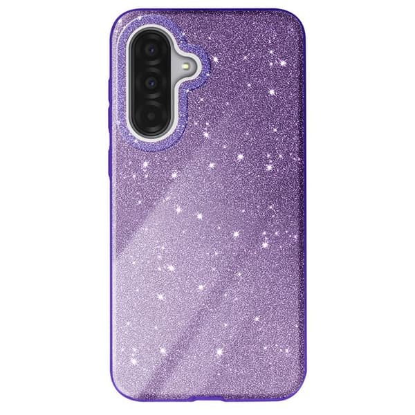 Glitterfodral för Samsung Galaxy A36 Stötskyddande Glittrande Lila