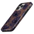 Miniatyrbild 2 av 5: Coque för iPhone 13 Pro Elegant Mönster Velvet Night Burga Mörklila