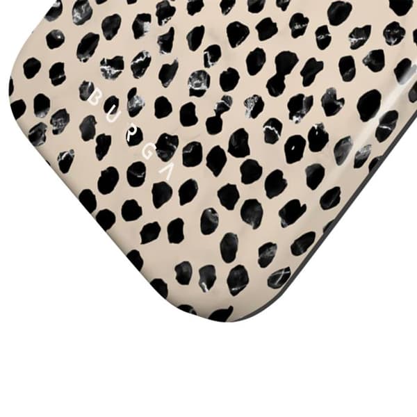 Coque MagSafe för iPhone 16 Pro Max Elegant Mönster Almond Latte Burga Beige