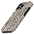 Miniatyrbild 2 av 5: Coque MagSafe för iPhone 16 Pro Max Elegant Mönster Almond Latte Burga Beige