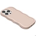 Miniatyrbild 4 av 5: Coque för iPhone 16 Pro Silikon Stöttålig serie Candy Beige