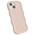 Miniatyrbild 2 av 5: Silikonpussel för iPhone 13 Antichock Candy Beige serie