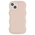 Miniatyrbild 1 av 5: Silikonpussel för iPhone 13 Antichock Candy Beige serie