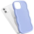 Miniatyrbild 5 av 5: Silikonstötdämpande skal för iPhone 11 serie Candy Lavendel